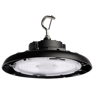 120W CCT Selectable LED UFO Hi-Bay Light In Utilitarian Style-7.3 Inches Tall and 11 Inches Wide