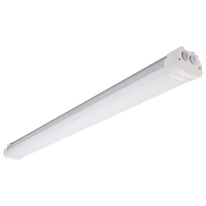 60W CCT Selectable Tri-Proof Linear Fixture In Utilitarian Style-3.11 Inches Tall and 3.98 Inches Wide