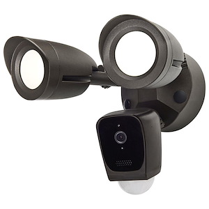 Starfish - 20W LED Bullet Security Light with Camera-8.46 Inch Tall and 8.27 Inch Wide - 1379556