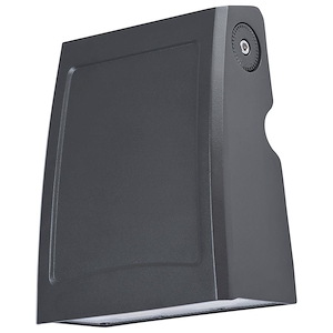 ColorQuick - 25W LED Small Adjustable Wall Pack-3.84 Inch Tall and 6.5 Inch Wide - 1418282