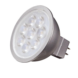 Accessory-6.5W MR16 LED GU5.3 Base Replacement Lamp-2 Inches Wide