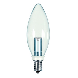 Accessory-1W BA9.5 LED Candelabra Base Replacement Lamp-1.25 Inches Wide