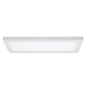 24W LED Rectanlge Flush Mount-7 Inches Wide