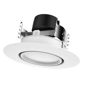 9W 4000K 40 Degree LED Gimbaled Directional Downlight Retrofit-6 Inches Wide