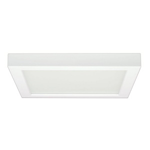 9 Inch 18.5W LED Square Flush Mount with 0-10V Dimming