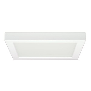 9 Inch 18.5W LED Square Flush Mount with 0-10V Dimming