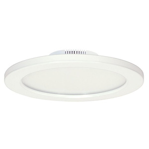 16W LED Round Flush Mount-9 Inches Wide