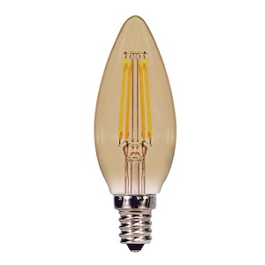 Accessory-3.5W CTA LED Candelabra Base Replacement Lamp-1.38 Inches Wide