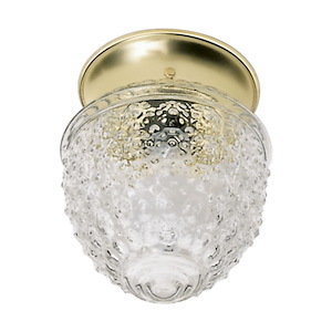 One Light Flush Mount