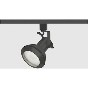 One Light Euro Style Track Head-4.5 Inches Wide by 7.5 Inches High