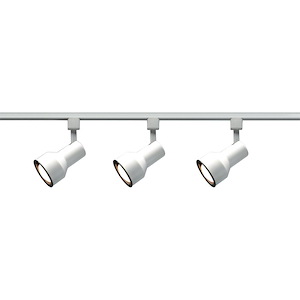 Three Light Step Cylinder Track Kit-1.5 Inches Wide by 9.75 Inches High