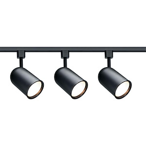 Three Light Bullet Cylinder Track Kit-1.5 Inches Wide by 7.25 Inches High