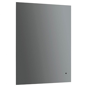 Track - 102.4W LED Rectangular Mirror-36 Inches Tall and 24 Inches Wide