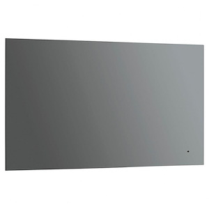 Track - 102.4W LED Rectangular Mirror-24 Inches Tall and 36 Inches Wide