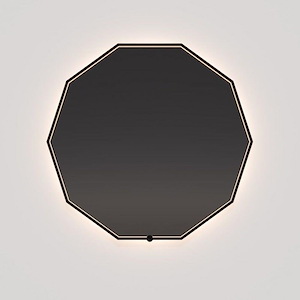 Deca - 57.7W LED Round Mirror-30 Inches Tall and 30 Inches Wide