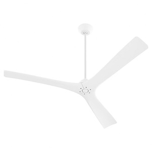 Mecca - 3 Blade Ceiling Fan-12.21 Inches Tall and 64 Inches Wide - 1309289