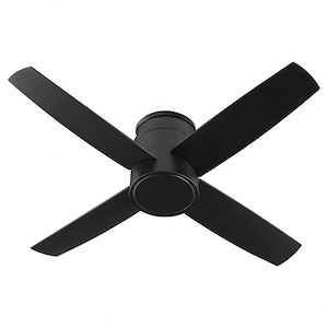 Oslo Hugger - 4 Blade Flush Mount Ceiling Fan-9.78 Inches Tall and 44 Inches Wide - 1325930
