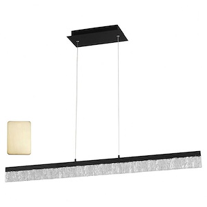 Landon - 17W 1 LED Pendant-3.5 Inches Tall and 40 Inches Length