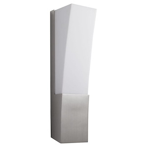 Crescent - 10.1W 1 LED Wall Sconce-14 Inch Tall and 3.5 Inch Wide - 1388260