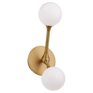 Orbe - 6W 2 LED Wall Sconce-15.5 Inch Tall and 5.75 Inch Wide - 1388279