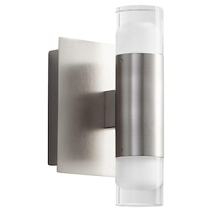 Alarum - 8W 2 LED Wall Sconce-8 Inches Tall and 5.5 Inches Wide - 1294110
