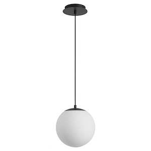 Luna - 8.2W 1 LED Pendant-13 Inches Tall and 10 Inches Wide