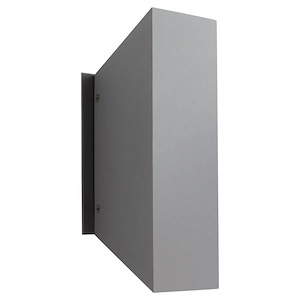 Duo - 8.4W 2 LED Small Outdoor Wall Mount-12.13 Inch Tall and 5.25 Inch Wide - 1388317