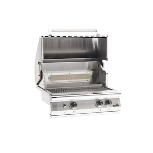 Legacy - 30 Inch Newport Stainless Steel Grill Head with Rotisserie Backburner