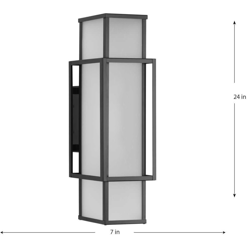 Progress Lighting P560357-31M Unison Light Outdoor Wall Lantern In  Contemporary Style-24 Inches Tall and 8.62 Inches Wide