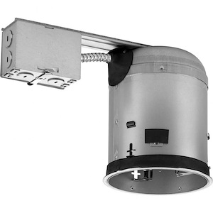 Recessed Housing - 12.125 Inch Width - 1 Light - Line Voltage - Damp Rated