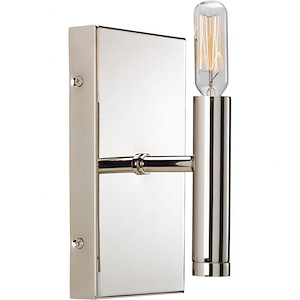 Draper - 1 Light in Luxe and Mid-Century Modern style - 4.5 Inches wide by 8 Inches high - 1211372