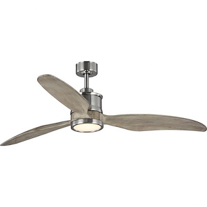 Farris - Wide - Ceiling Fan - 1 Light - Handheld Remote in Modern style - 60 Inches wide by 15.5 Inches high