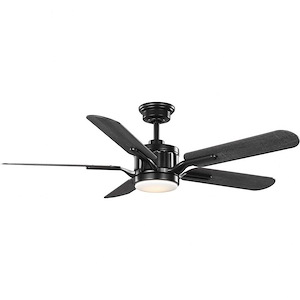 Claret - 56 Inch 5 Blade Ceiling Fan with Light Kit