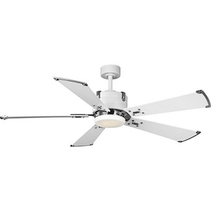 Glenfalls - 56 Inch 5 Blade Ceiling Fan with Light Kit