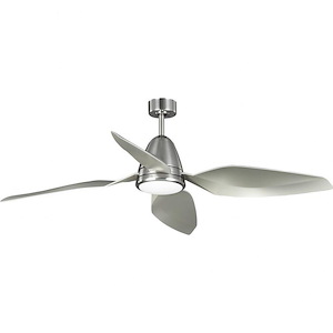 Holland - Wide - Ceiling Fan - 1 Light - Handheld Remote - Damp Rated - 60 Inches wide by 16.65 Inches high