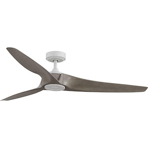 Manvel - 3 Blade Ceiling Fan In Industrial Style-11.25 Inches Tall and 60 Inches Wide - 1283915