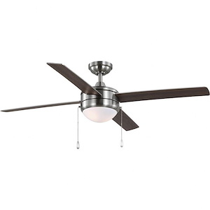 McLennan II - 4 Blade Ceiling Fan with Light Kit-14.31 Inches Tall and 52 Inches Wide
