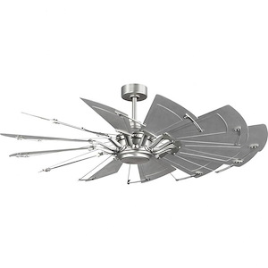 Springer II - 12 Blade Ceiling Fan In Farmhouse Style-16.26 Inches Tall and 60 Inches Wide - 1302185