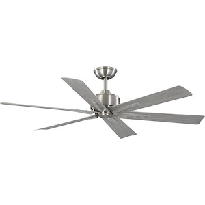 Brazas - 6 Blade Ceiling Fan-13 Inches Tall and 56 Inches Wide
