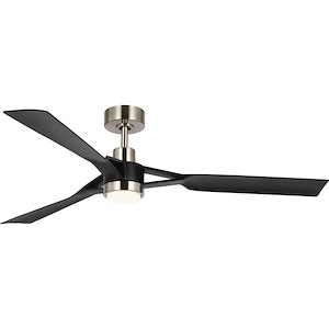 Belen - 3 Blade Ceiling Fan with Light Kit In Modern Style-13.56 Inches Tall and 60 Inches Wide