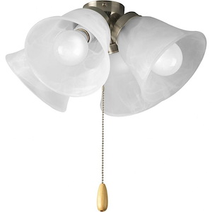 AirPro - 36W 4 LED Ceiling Fan Light Kit In Transitional Style-8 Inches Tall and 13.75 Inches Wide - 1265498