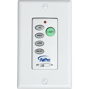 AirPro Wall Control - Wide in Transitional style - 2.75 Inches wide by 4.5 Inches high - 756604
