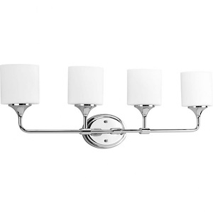 Lynzie - 4 Light - Oval Shade in Modern style - 33.25 Inches wide by 11.13 Inches high - 220390