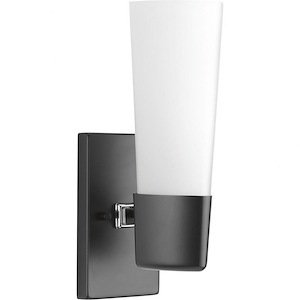Zura - 1 Light - Triangular Shade in Modern style - 4.5 Inches wide by 13.75 Inches high - 621242