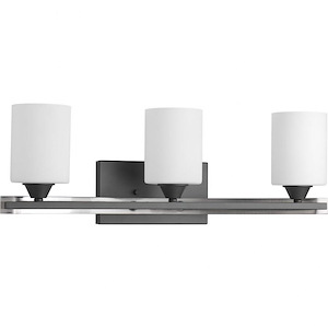 Dart - 3 Light - Cylinder Shade in Modern style - 23.63 Inches wide by 7.88 Inches high - 687589