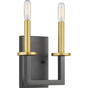 Blakely - Wall Brackets Light - 2 Light in Modern style - 8.25 Inches wide by 9.38 Inches high - 756621