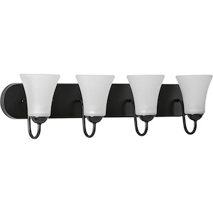 Classic - 4 Light - Bell Shade in Transitional and Traditional style - 30 Inches wide by 7.88 Inches high - 881293