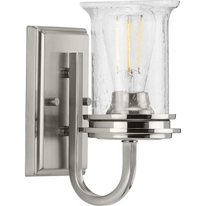 Winslett - 1 Light - Cylinder Shade in Coastal style - 4.75 Inches wide by 9.5 Inches high