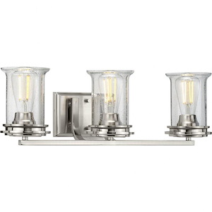 Winslett - 3 Light - Cylinder Shade in Coastal style - 23.75 Inches wide by 7.25 Inches high - 930233