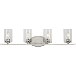 Riley - 4 Light - Cylinder Shade in Modern style - 34.38 Inches wide by 8.25 Inches high - 930215